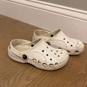 CROCS Kids Slip-On Sandals - White
